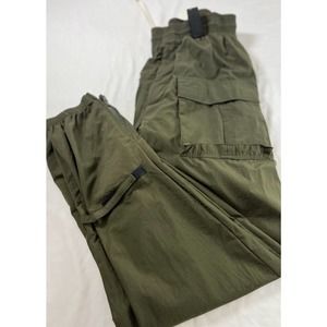 Alitta Techeimer Men’s Tactical Parachute Cargo Pants Olive Green Size Large